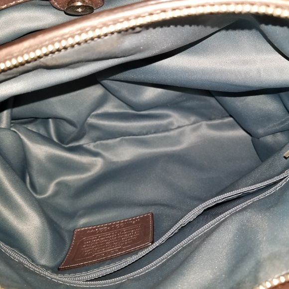 Coach Logo Madison Op Art Lindsey Bag - Picture 8 of 8